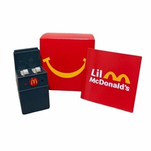 LIL MCDONALD'S Fryer Collectible Happy Meal Toy